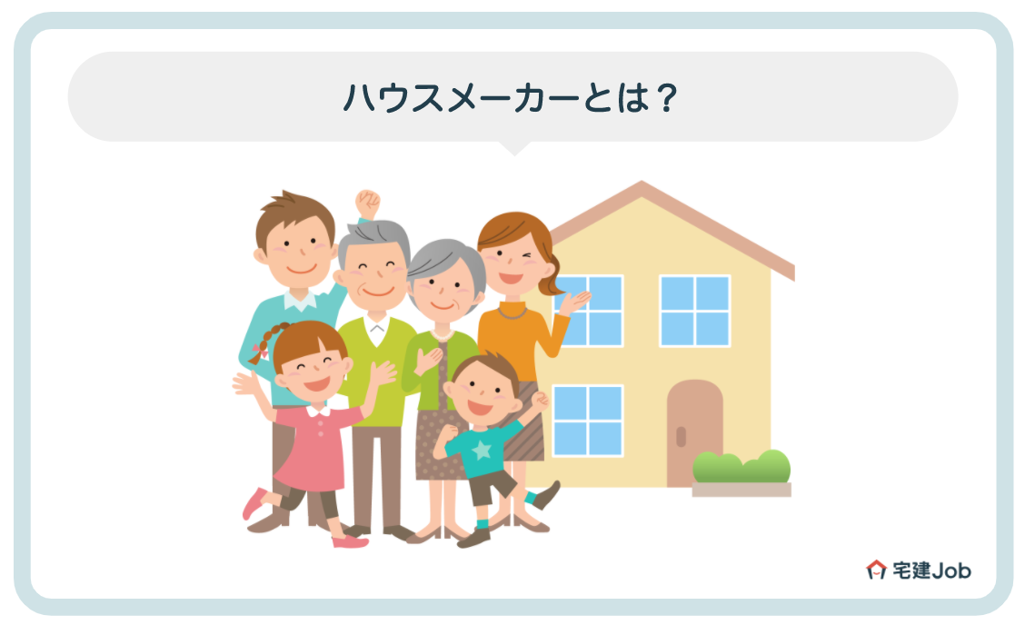 1.ハウスメーカーとは?