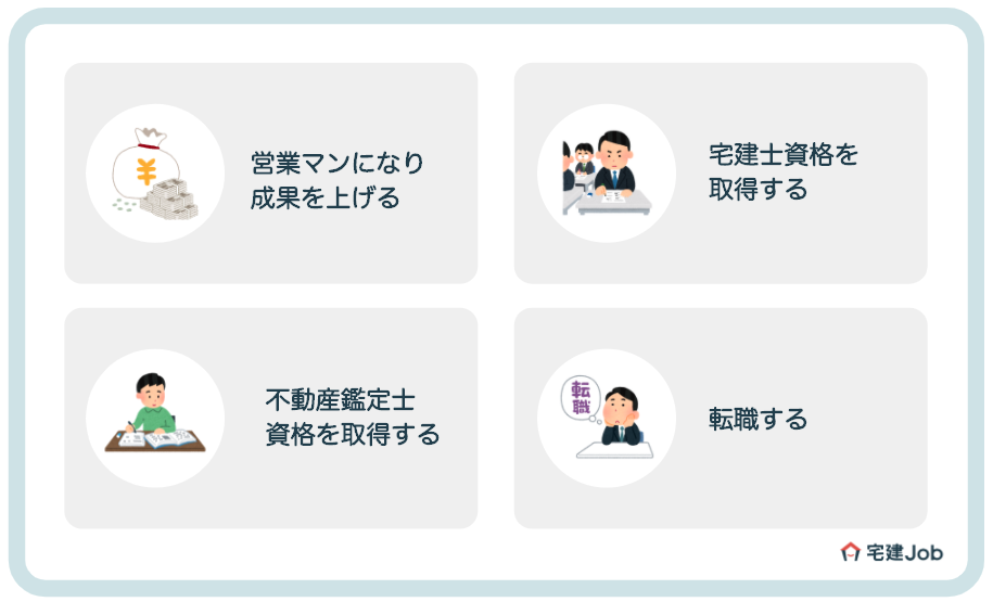 不動産業界で年収を上げる方法