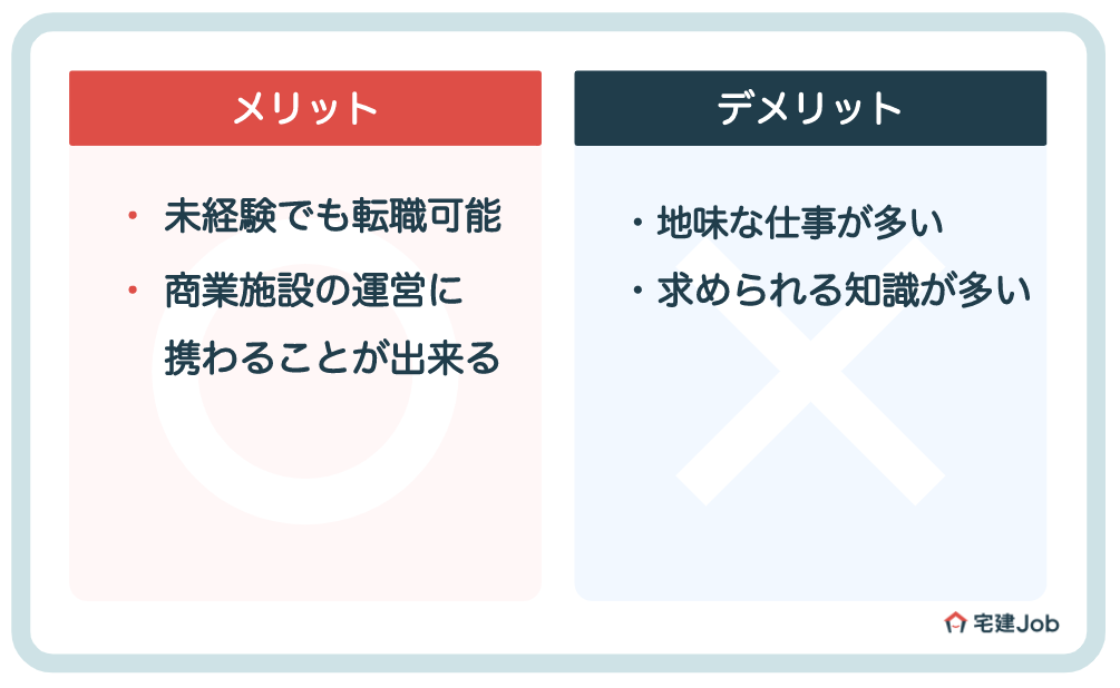 3.リーシング営業として働くデメリット【悪い点】