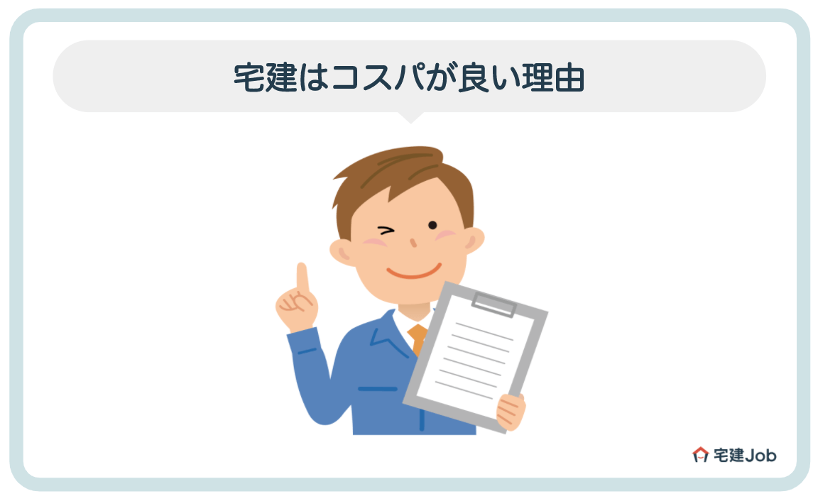 4.不動産資格は「宅建」がコスパが良くおすすめな理由